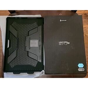 NEW black Supcase for Surface Pro 7/6/5/4/LTE rugged case cover w/pen holder